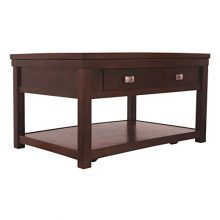 Hatsuko Coffee Table - Lift Top - Dark Brown