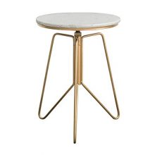 Living Space with BETTY Tables Marble Coffee Table - A Stylish and Adjustable Addition to Your Home
