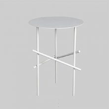 Enolla Iron White Coffee Table Nordic Minimalist Modern