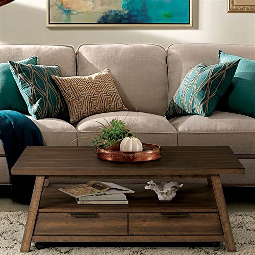 Riverside Furniture Coffee Table in Brushed Acacia