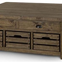 Magnussen Stratton Coffee Table in Distressed Warm Nutmeg Finish