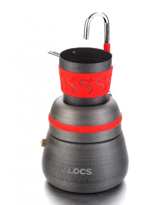 ALOCS 350ml Outdoor camping hiking ourdoor coffee stove coffee maker travel use portable coffee pot