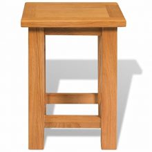 Coffee Table Sturdy Solid Wooden Bedroom Living Room Furniture Oak