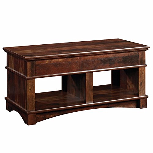 Pemberly Row Lift Top Coffee Table in Curado Cherry