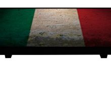 Probest Italy Flag Coffee Table, Flag Coffee Table