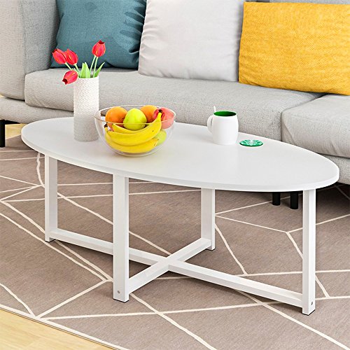 Simple Coffee Table Multifunction Color White