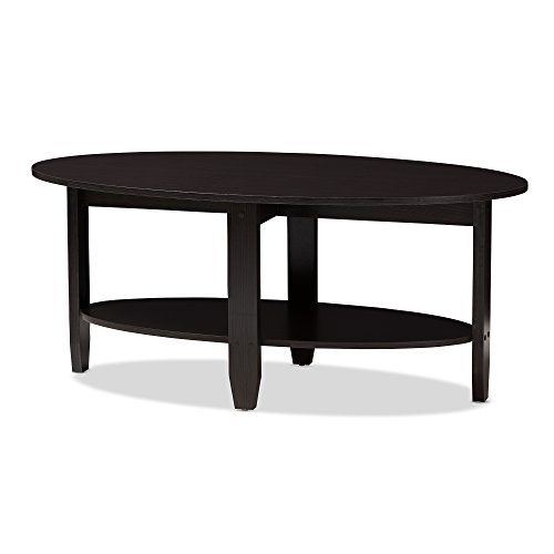 Baxton Studio Coffee Table in Wenge Brown