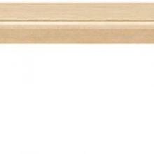 Lesro Amherst Wood Coffee Table in Natural Finish