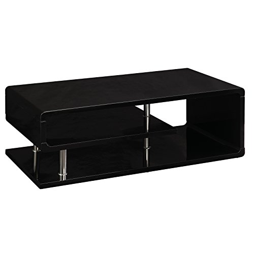 HOMES: Inside + Out Aaron Coffee Table Black