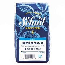 Schuil Whole Bean Coffee, Premium Roasted Gourmet Coffee beans, Smooth and Full Bodied Artisan Coffee (Dutch Breakfast Blend, 12 oz)
