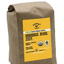 Grumpy Mule Organic Honduras Comisuyl Co-Operative Whole Bean Coffee - 2 pounds/32 oz. (907 grams). Fair Trade Certified.