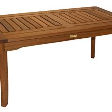 Outdoor Interiors Eucalyptus Coffee Table