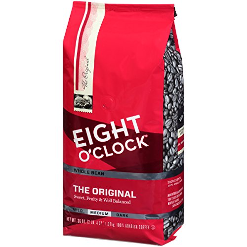 Eight O'Clock Whole Bean Coffee, The Original, 36 Ounce