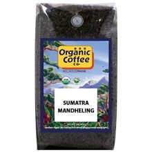 The Organic Coffee Co, Sumatra Mandheling- Whole Bean, 2-Pound (32 oz.), USDA Organic