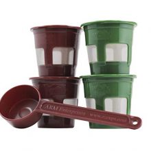 Perfect Pod Eco-Fill Bonus Pack 4 Refillable Capsules and Coffee Scoop