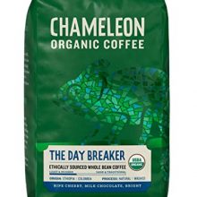 Chameleon The Day Breaker, USDA Organic Arabica Whole Bean Coffee, Light Roast, 12 Ounce Bag