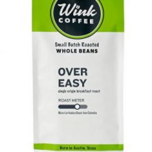 Wink Coffee Over Easy Medium Roast Whole Bean Coffee, Large 2.2 Pound Bag, 100% Arabica Coffee Beans, Single Origin Colombian, Balanced, Fresh and Complex, Sustainable Sourcing