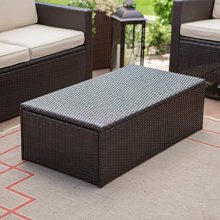 Coral Coast Berea Outdoor Wicker Storage Coffee Table