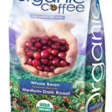 2LB Cafe Don Pablo Subtle Earth Organic Gourmet Coffee - Medium-Dark Roast - Whole Bean Coffee USDA Certified Organic, 2 Pound