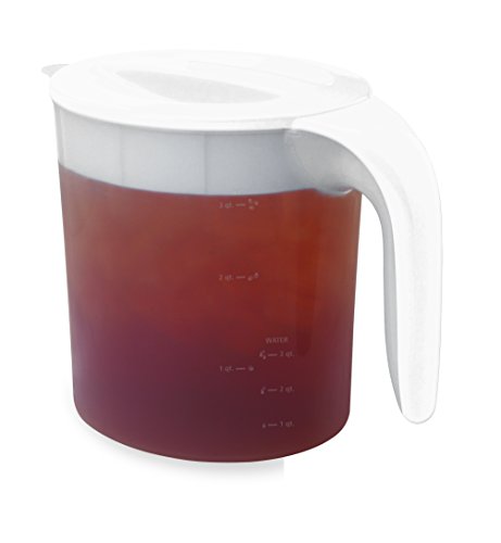 Mr. Coffee 3 Qt. Replacement Pitcher for Fresh Iced Tea Maker, White