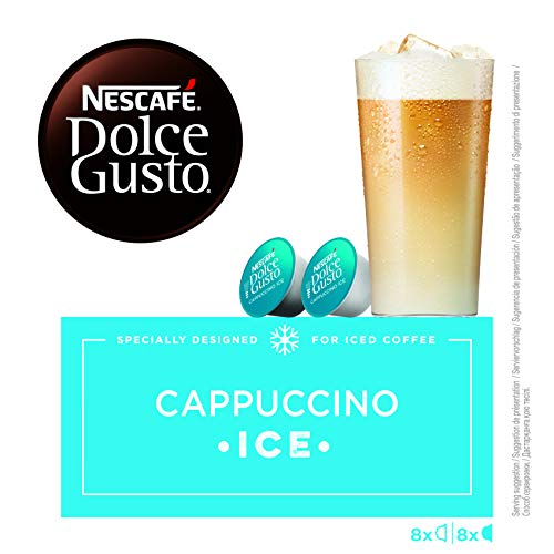 Nescafe Dolce Gusto for Nescafe Dolce Gusto Brewers, Cappuccino Ice, 16 Count