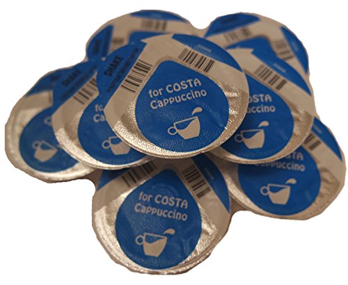 32x Tassimo Costa Cappuccino Milk Pods Only (NO Coffee Discs) SOLD LOOSE