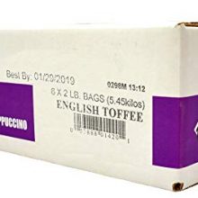 Cappuccino Supreme English Toffee Instant Cappuccino Mix 6 x 2 lbs