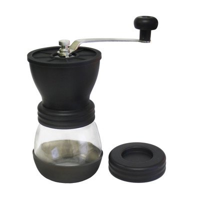 Coffee Burr Grinder - Manual Ceramic Hand-crank Coffee Mill by Kuissential - Grind your own Coffee Anywhere