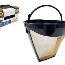 GOLDTONE Permanent #4 Cone Style Coffee Filter Replacement for BRAUN UGSF4-3096794 and BRAUN 8-12 cup Coffee Makers