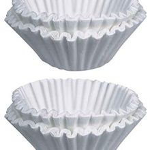 Tupkee Coffee Filters 8-12 Cups, Basket Style, White Paper, Chlorine Free Coffee Filter, 1400 Count