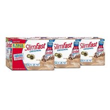 SlimFast Original Cappuccino Delight Shake - Ready to Drink Weight Loss Meal Replacement - 10g of protein - 11 fl. oz. Bottle - 8 Count (Pack Of 3)