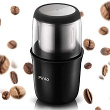Electric Coffee Grinder Portable Coffee Blade Grinde with Stainless Steel Blade Removable Coffee Powder Bowl Up to 12 Cups Fast Coffee Grinder Electric for Coffee Beans, Grains.