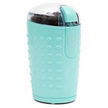 Coffee Bean Grinder, Electric Stainless Steel Blades, 2.5 oz, One-Touch Button, Mint - Multipurpose Nut and Spice Grinders for Beans, Herbs, Grains - Automatic, Durable Coffee Mill, BPA Free