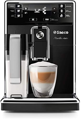 Saeco HD8927/37 Philips PicoBaristo Super Automatic Espresso Machine, Countertop, Piano Black