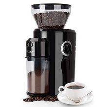 Secura Burr Coffee Grinder, Conical Burr Mill Grinder with 18 Grind Settings from Ultra-fine to Coarse, Electric Coffee Grinder for French Press, Percolator, Drip, American and Turkish Coffee Makers