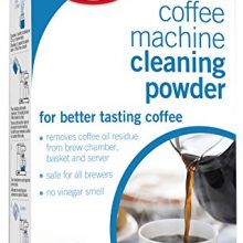 Urnex Coffee Maker and Espresso Machine Cleaner Cleancaf Powder - 3 Packets - Safe On Keurig Delonghi Nespresso Ninja Hamilton Beach Mr Coffee Braun