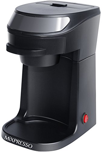MiXPRESSO Single Serve Coffee Maker | Personal Cup Brewer | Drip Coffee Machine- Single Cup Coffee Maker