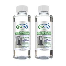 Coffee and Espresso Machine Descaling and Cleaning Solution (2 Pack) - All Natural Descaler and Cleaner For Keurig, Bunn, Delonghi, Nespresso and All Drip Coffee, Espresso and Single Cup Machines
