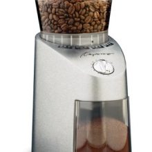 Capresso 565.05 Infinity Conical Burr Grinder, Stainless Steel