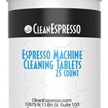 (25 Pack) Jura Espresso Machine Cleaning Tablets - CleanEspresso Model JU-25 - For Jura Espresso Machines