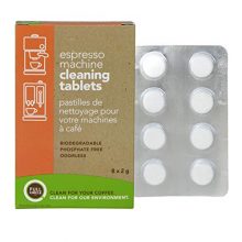 Full Circle Espresso Machine Cleaning Tablets - 8 Count - Safe on Keurig Delonghi Nespresso Ninja Hamilton Beach Mr Coffee Braun
