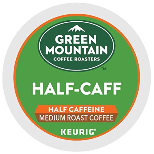 Green Mountain Coffee Half Caff Keurig Single-Serve K-Cup pods, Medium Roast Coffee, 96 Count