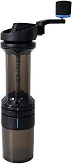 Lido 3 Manual Coffee Grinder | 48mm Swiss Conical Steel Burrs | Stepless Grind Adjustment | Portable Hand Grinder with Neoprene Travel Case
