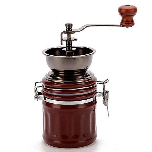 Artensky Manual Coffee Bean Grinder Vintage Hand Spice Pepper Burr Mill Ceramic Core Household Coffeeware