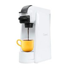 Caynel Upgrade Single Serve Maker Brewer for K-Cup Pods Coffee-Grounds & Loose-Leaf Tea, 30s Rapid Brewing Technology with Large Removable 14 oz Water Tank