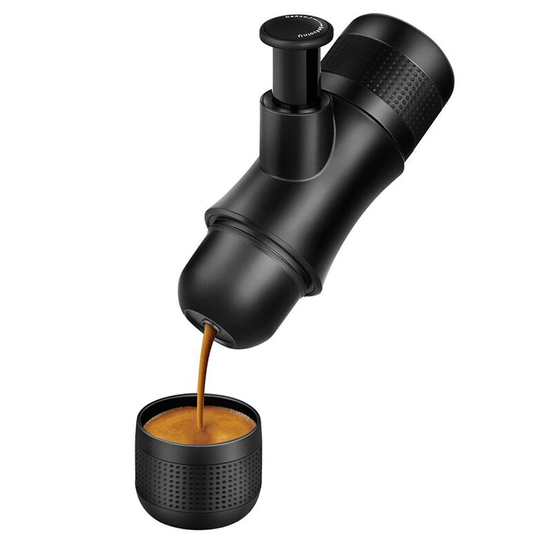 Outdoor Mini Portable Manual Coffee Maker Espresso Manually Handheld Pressure Espresso Coffee Machine Pressing For Home Travel