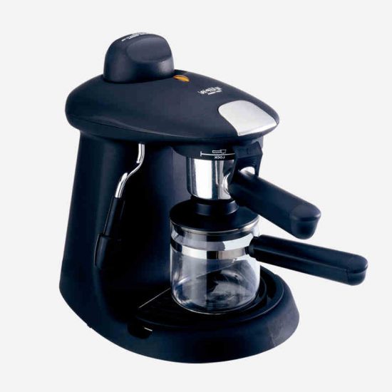 220V High Pressure Semi Automatic 5 Cups Steam Espresso Coffee Maker 5 Bar With Milk Bubble Drip Coffee Foam Machine