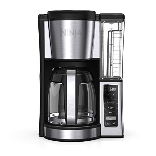Ninja 12-Cup Programmable Brewer CE251 Coffee Maker, 60 oz, Black/Stainless Steel