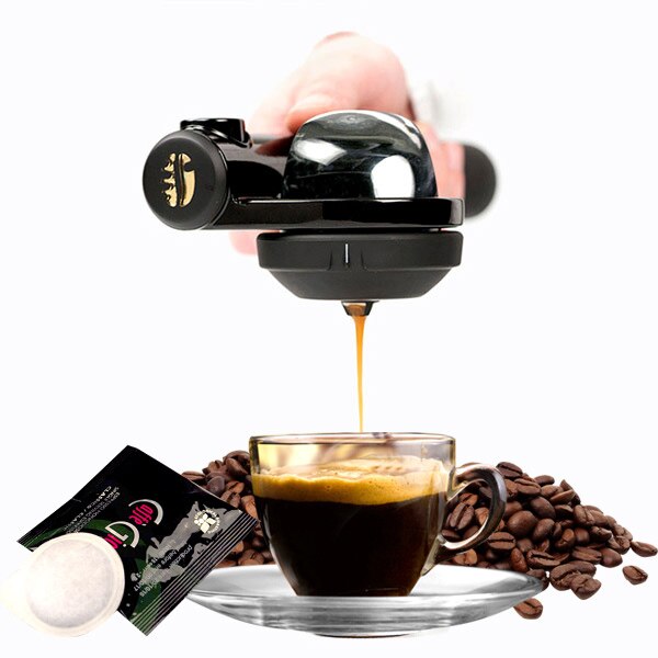 Portable coffee machine mini espresso coffee maker manual handheld coffee pot easy operation