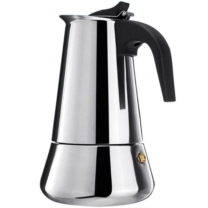 Espresso Maker Moka Pot, Espresso Machine,Stainless Steel Espresso Machine For (450Ml),Italian Coffee Maker Espresso And Coffee